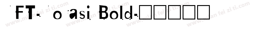 NFT-Norasi Bold字体转换